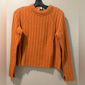 Equipment Orange Sweater size M